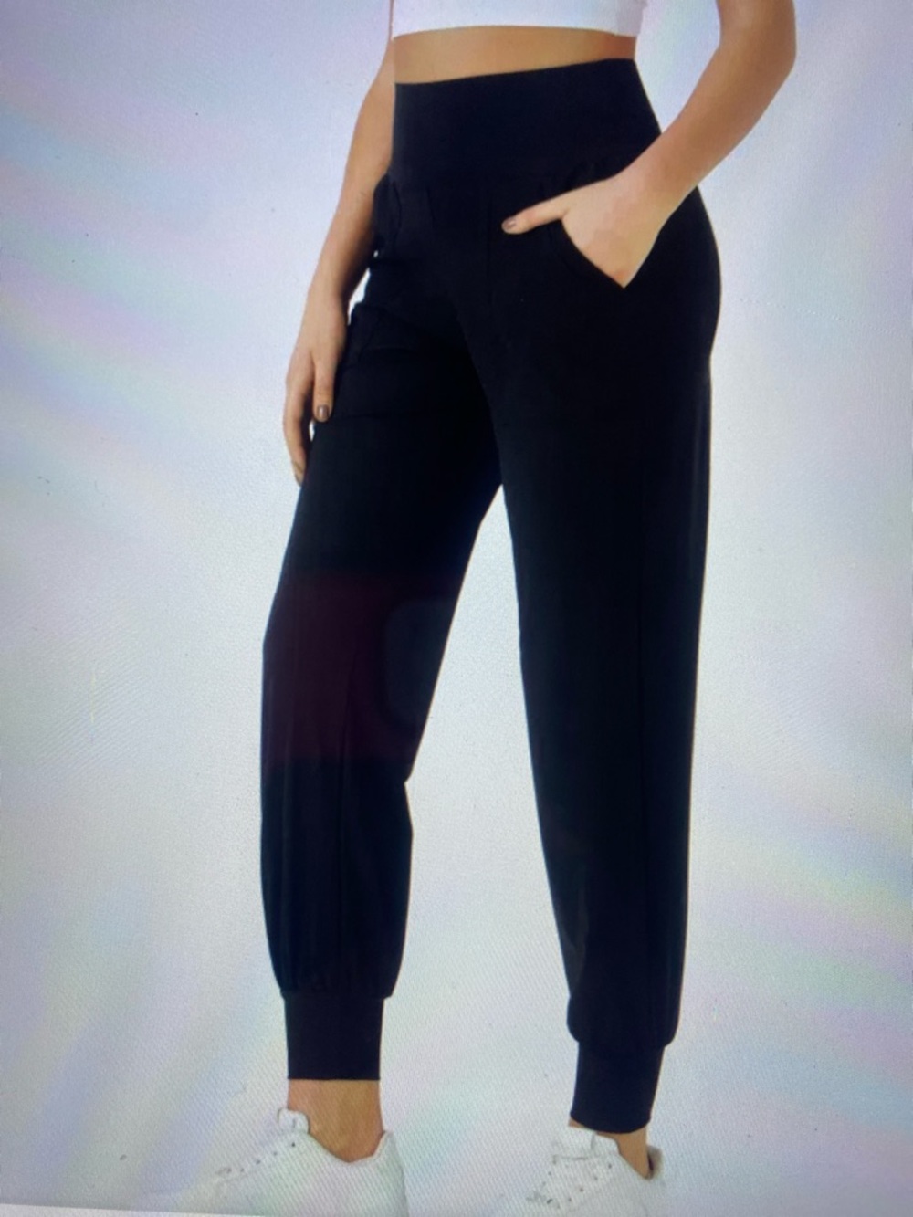 3X.  HALARA HIGH WAISTED SIDE POCKET CASUAL JOGGERS